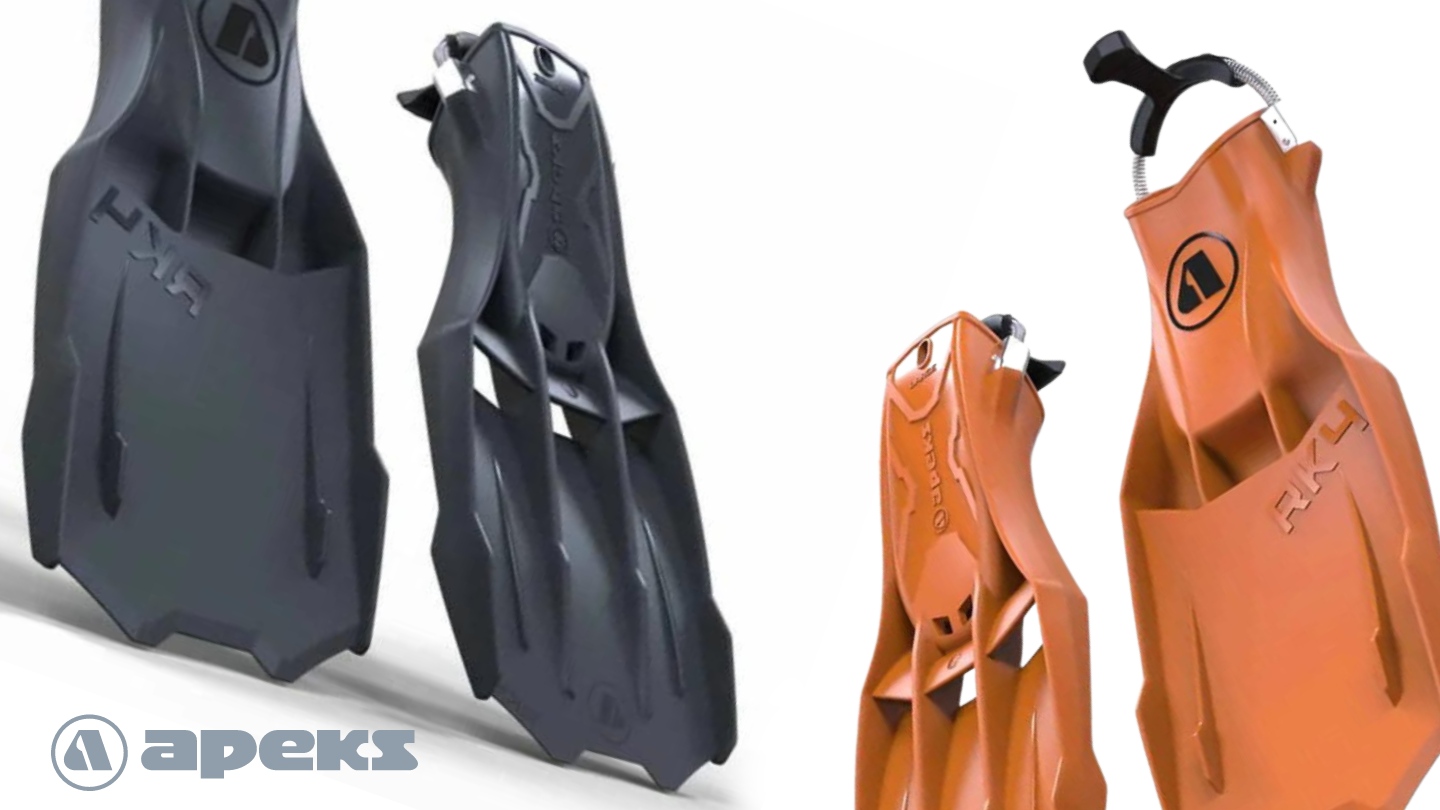 Aletas Negras Apeks Rk4 2026 - Imagen 6