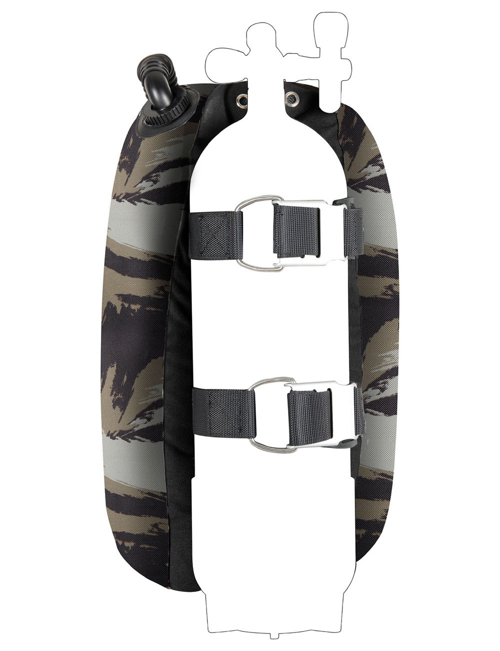 ALA MONOBOTELLA MARES XR TACTICAL GREEN SET 2026 - Imagen 3